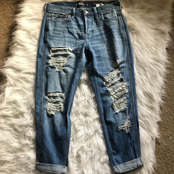 Hollister Denim - New with tags Hollister Distressed Boyfriend Jeans